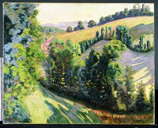 ポンジボーの風景、1895年頃